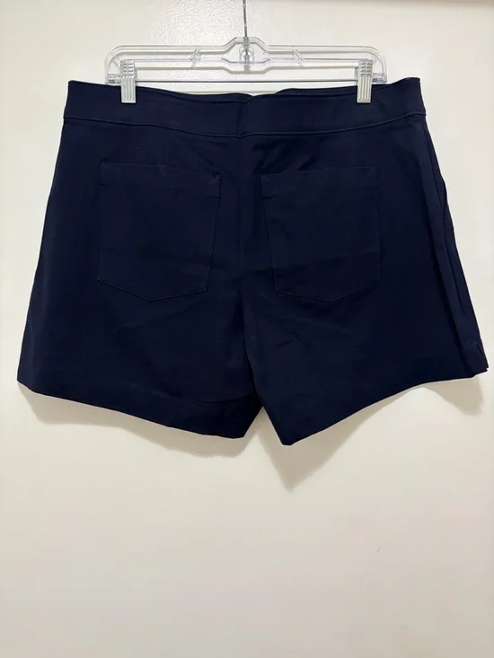 Spanx Polished 4” Shorts Classic Navy XL NWT - Picture 6 of 8